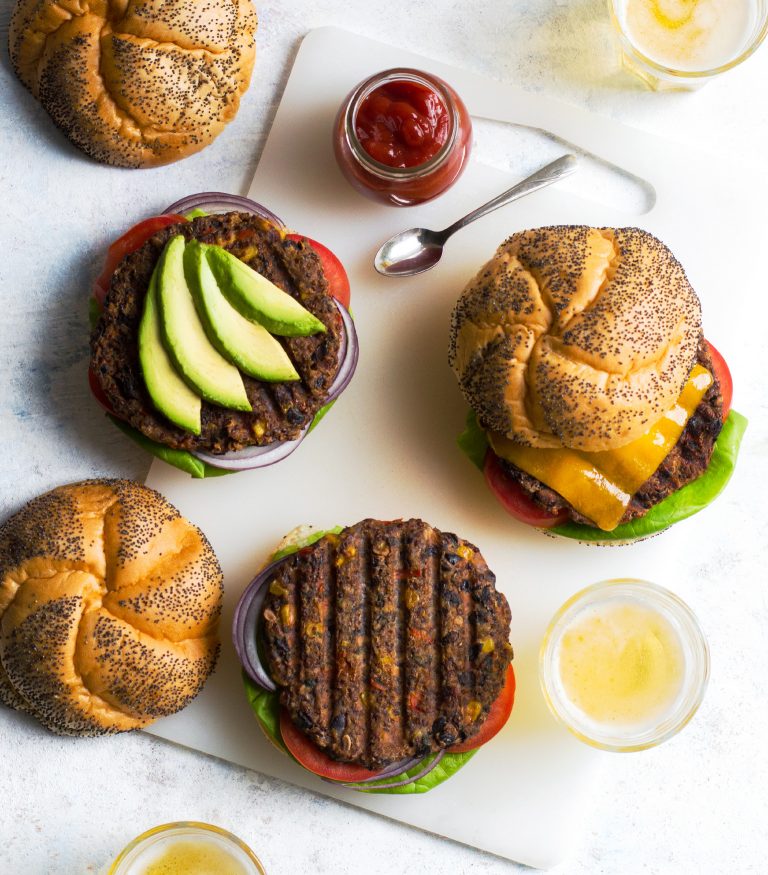 Black Bean and Quinoa Burgers Aurora Satler