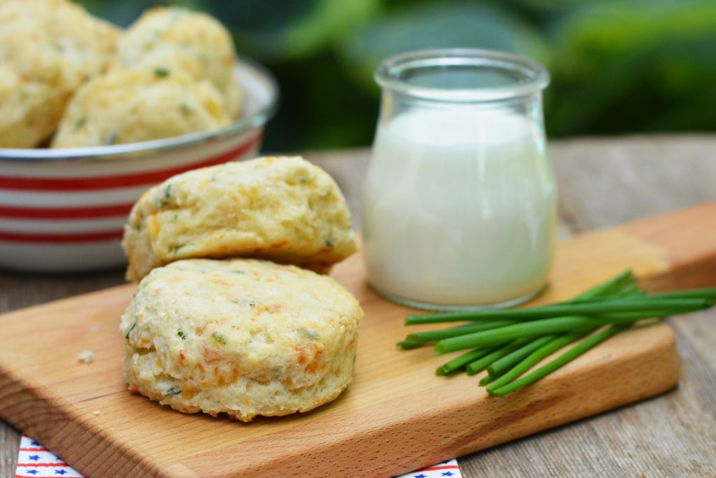 Buttermilk Chive Biscuits Aurora Satler 1055