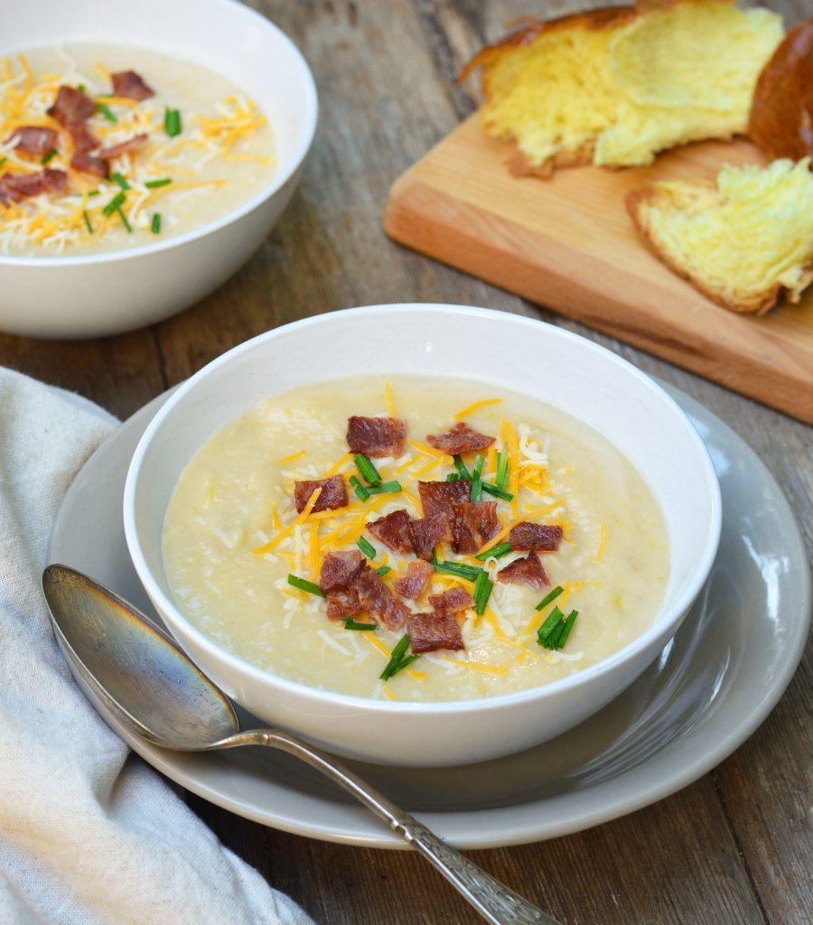 Baked Potato Soup - Aurora Satler