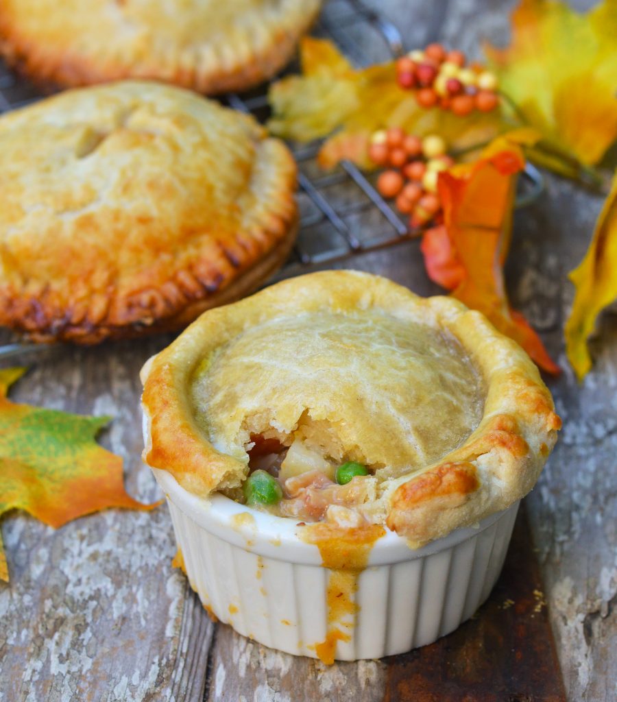 Mini Chicken Pot Pies Aurora Satler