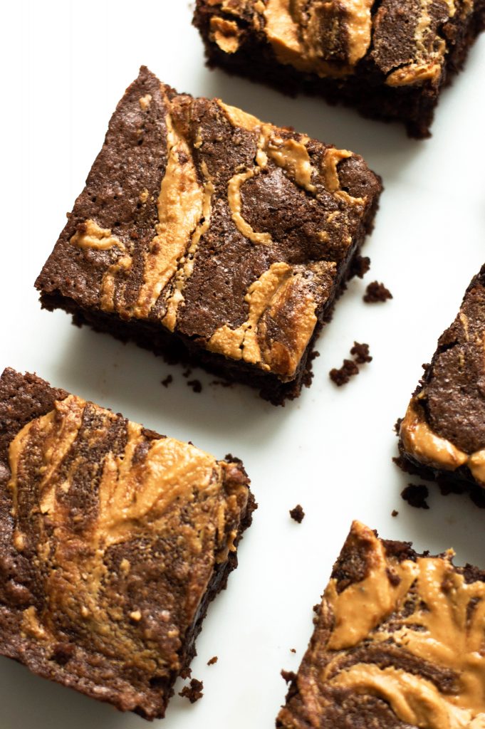 Chocolate Peanut Butter Passover Brownies Aurora Satler