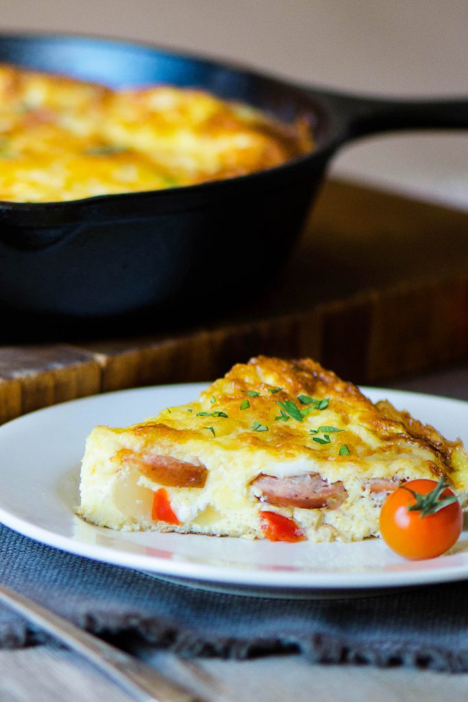 Ham and Cheese Frittata Aurora Satler